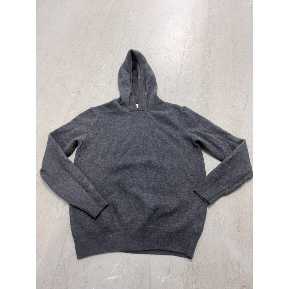 Telluride Clothing‎ Company Hoodie Mens S Charcoal Gray 100% Merino Wool Outdoor